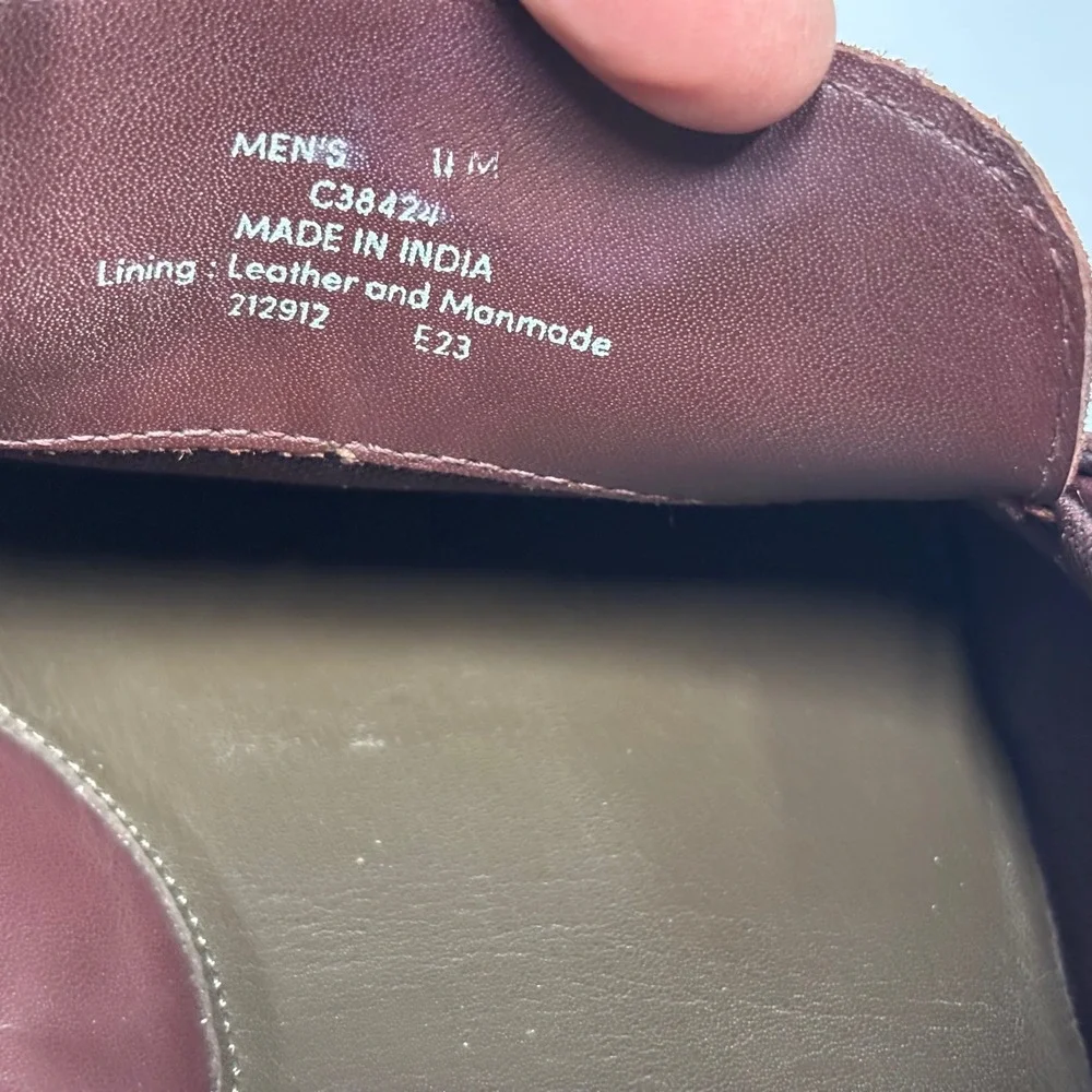 Cole Haan Grand Laser Penny Driver Loafers Mens 11 Brown Leather Preppy Casual